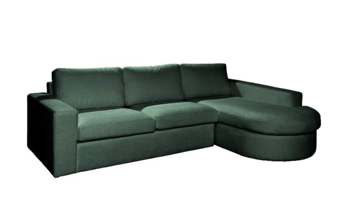 Loungebank Rond Aalsmeer Groen – A-meubel