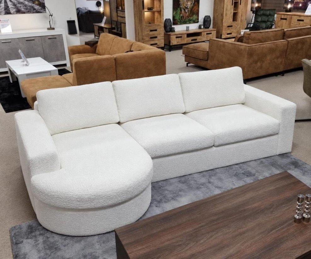 Loungebank Loungebank Rond Aalsmeer Longchair Rond + 2 Zits – A-meubel