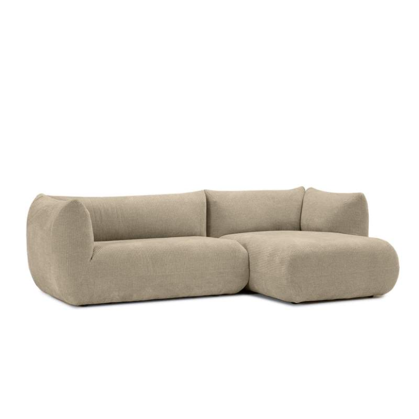 Loungebank Veendam Beige – A-meubel