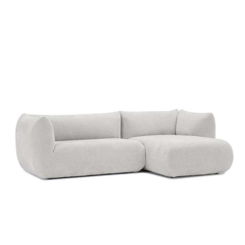 Loungebank Veendam Wit – A-meubel
