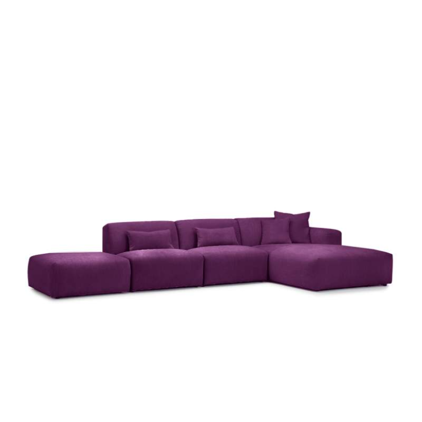 Loungebank Veenendaal Paars – A-meubel
