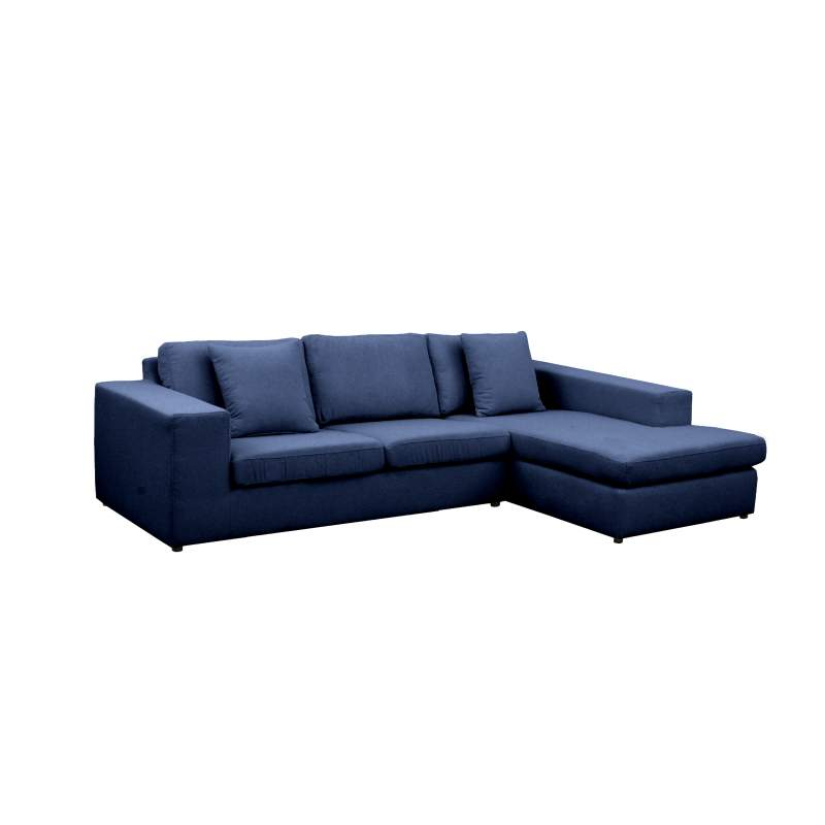 Lelystad Longchair Blauw – A-meubel