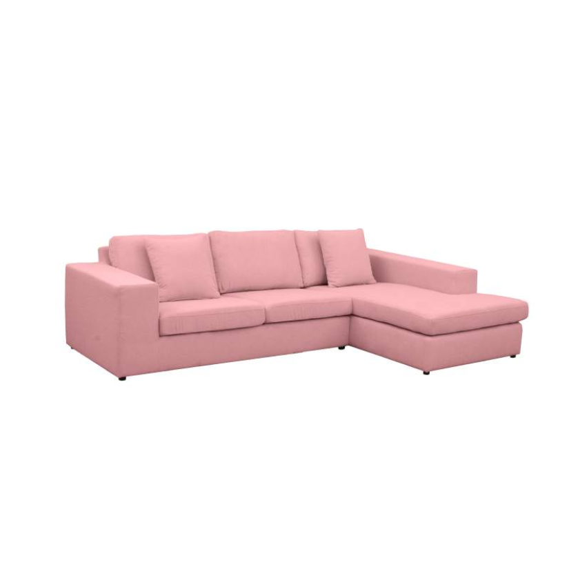 Lelystad Longchair Roze – A-meubel