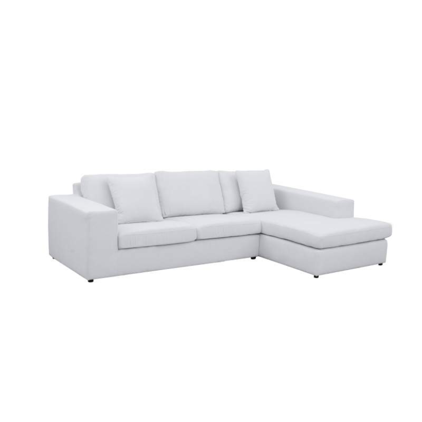 Lelystad Longchair Wit – A-meubel