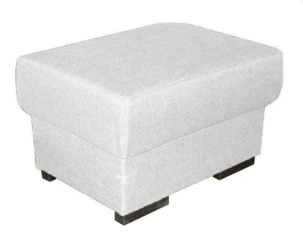 Raalte Hocker Wit – A-meubel