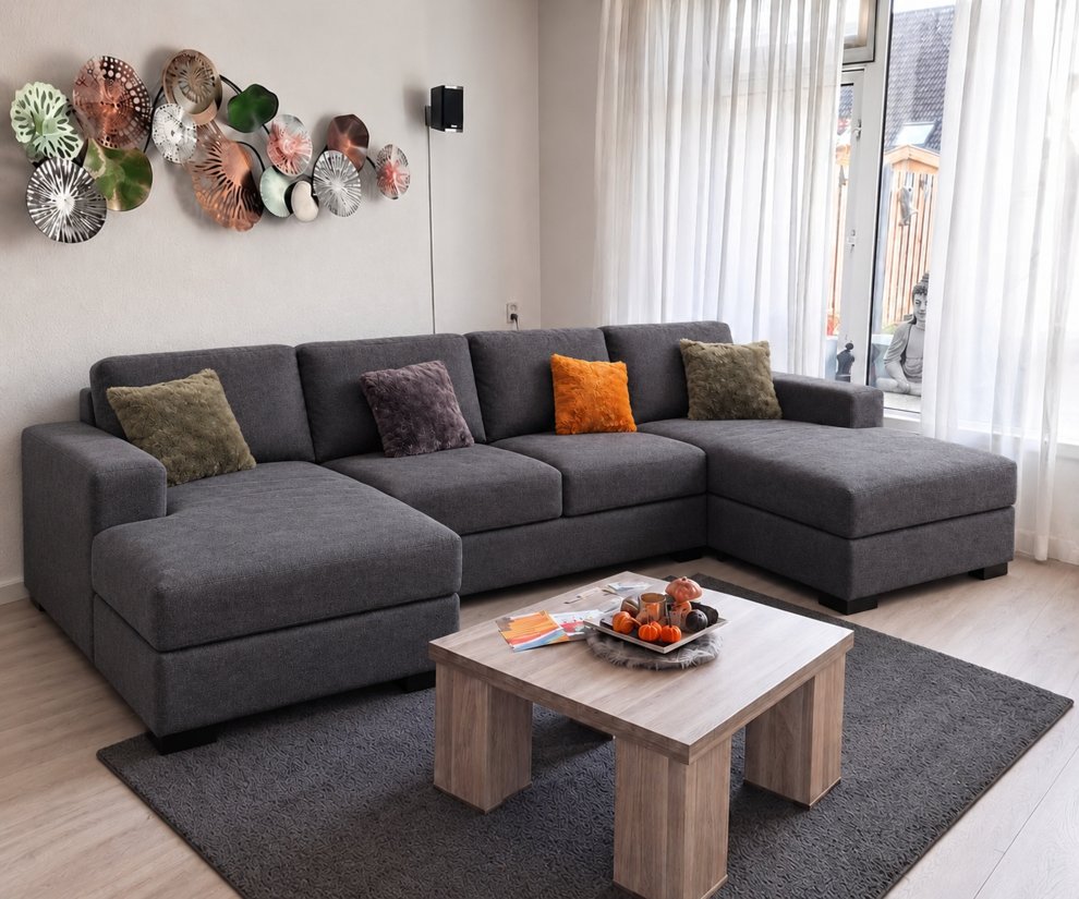 U-bank Malden Longchair Klein + 2 Zits + Longchair Klein – A-meubel