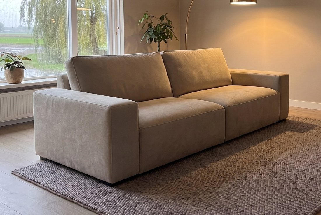 2-5 zits bank Marle 2.5 Zits in beige – foto 2 – A-meubel