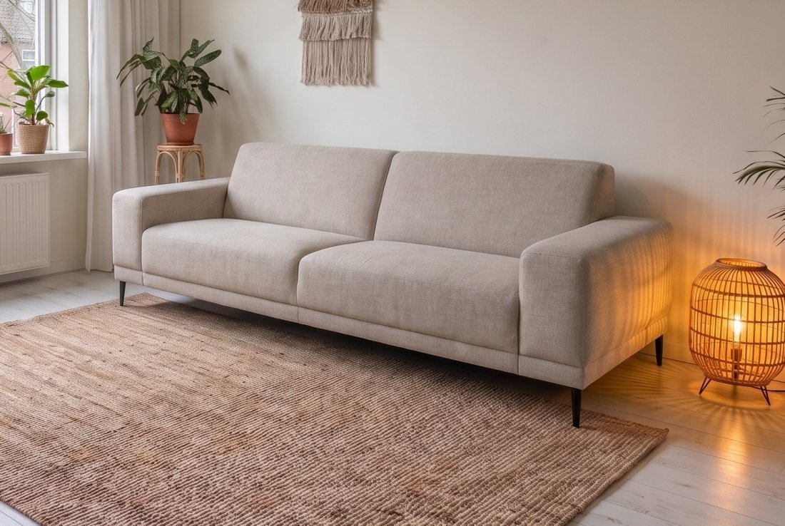 2-5 zits bank Mijdrecht 2.5 Zits in beige – A-meubel