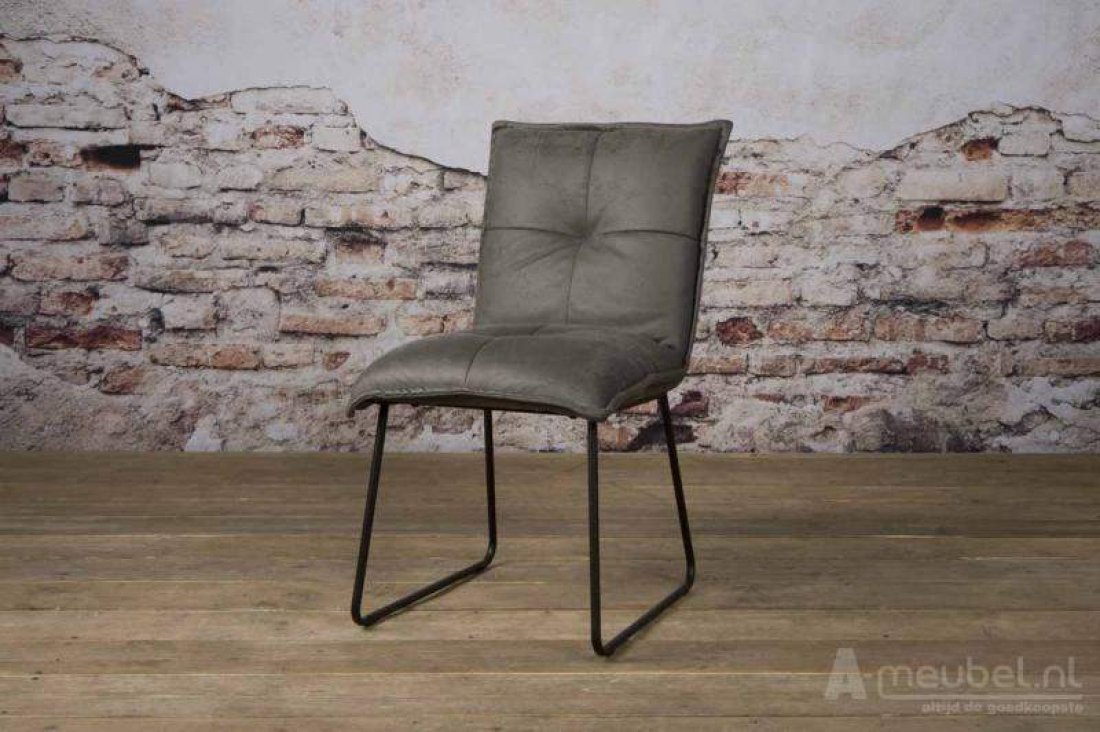 Stoel Seda Sidechair – grijs eetkamerstoel – A-meubel
