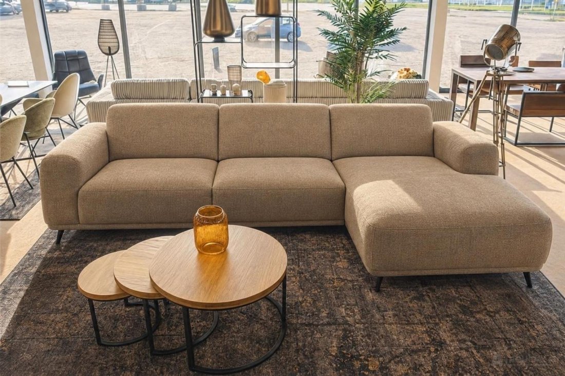 Loungebank Olst 2 Zits + Longchair – A-meubel