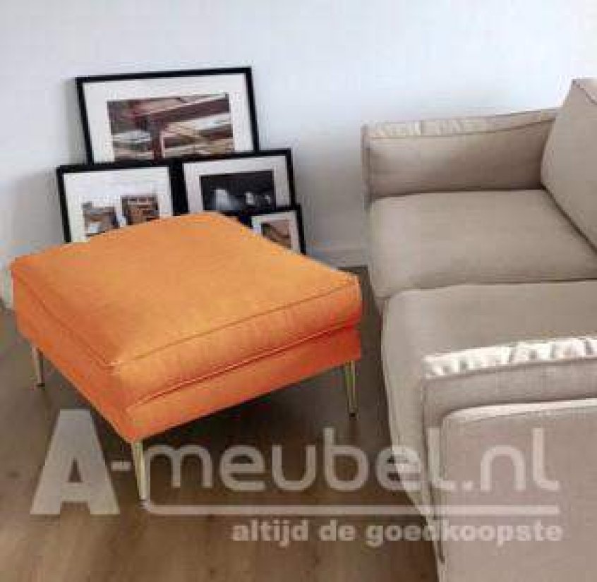 Alverna Hocker Oranje – A-meubel