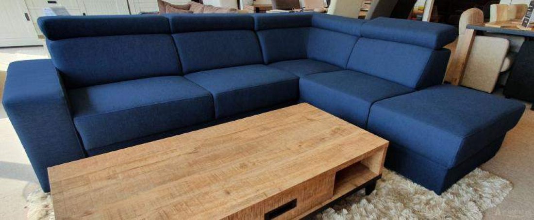 Raalte Longchair Blauw – A-meubel
