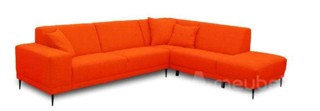 Mijdrecht Ottomaan Oranje – A-meubel