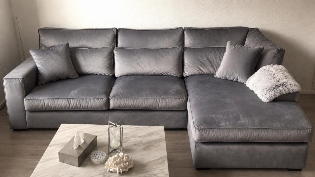Loungebank Oudenbosch 2 Zits + Longchair – foto 2 – A-meubel