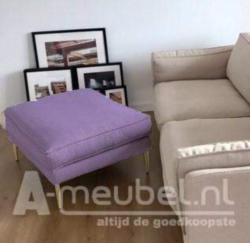 Alverna Hocker Paars – A-meubel