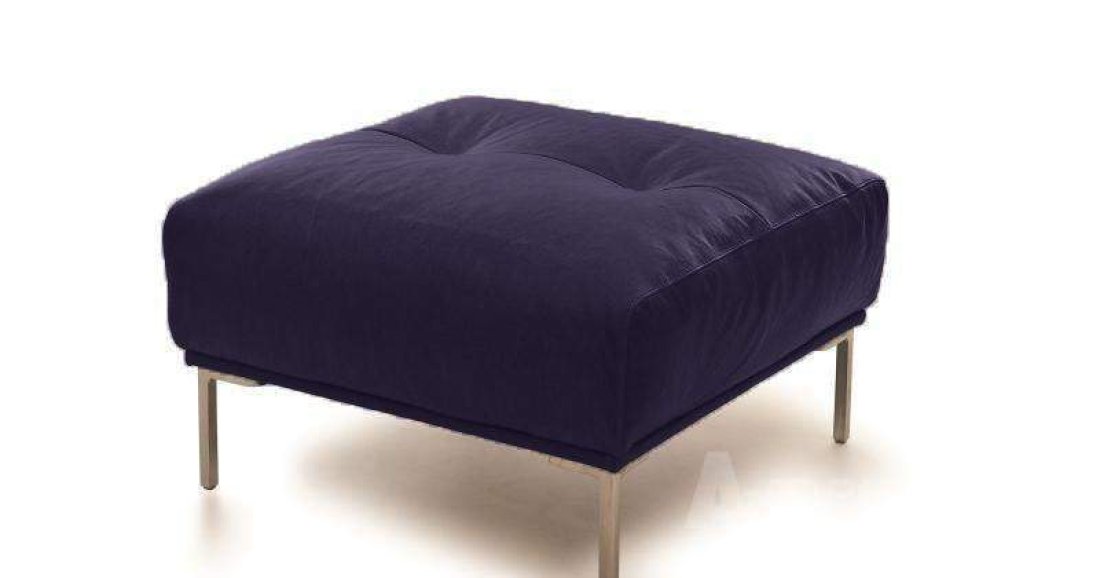 Bern Hocker 70x70cm Paars – A-meubel