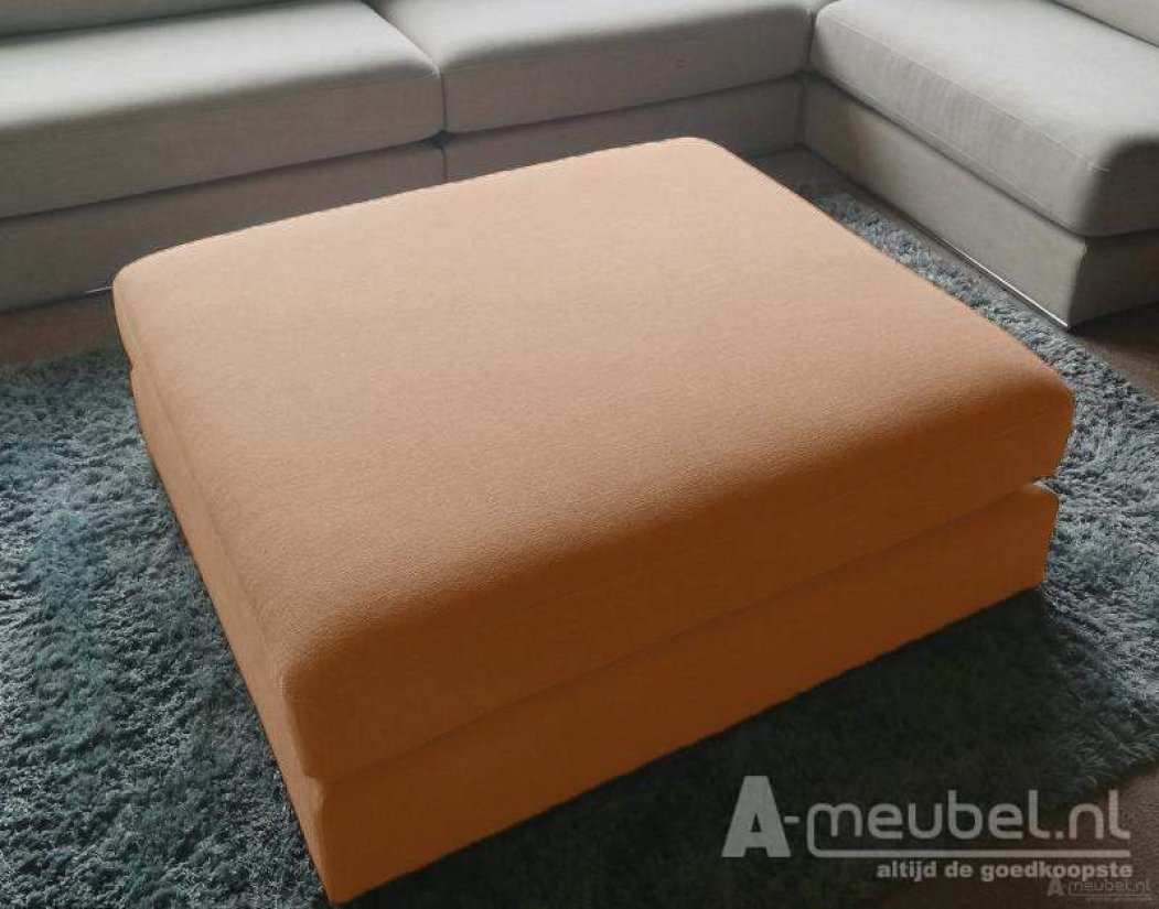 Amersfoort Pouffe 103x75cm Beige – A-meubel