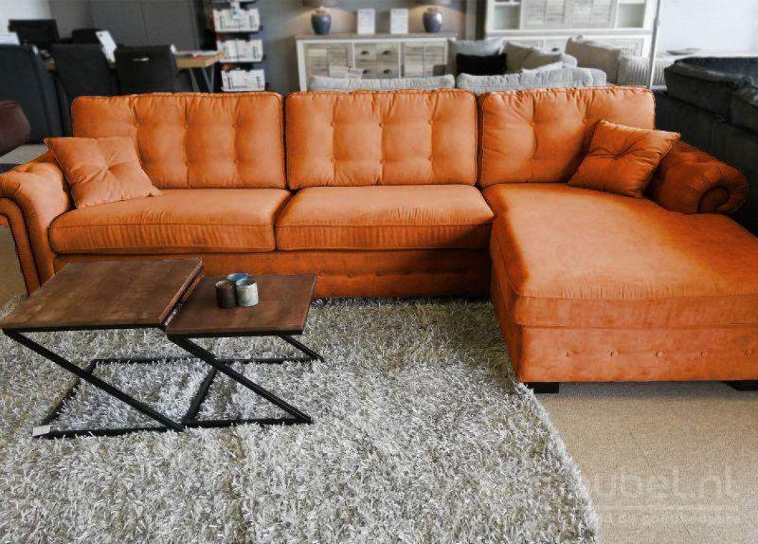 Groenveld Longchair  Oranje – A-meubel