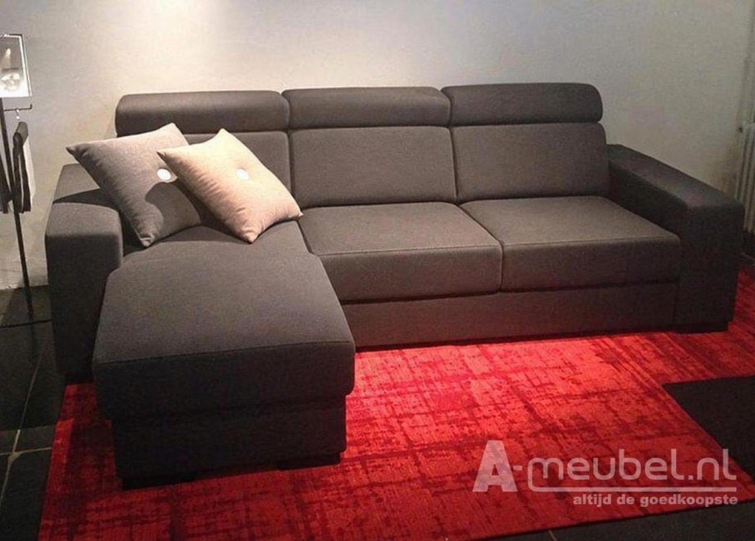 Loungebank Raalte Longchair + 2 zits – A-meubel