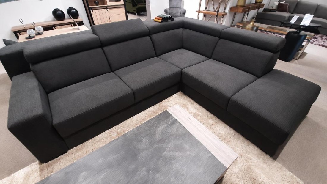 Loungebank Raalte 3 Zits + Ottomaan 270cm – A-meubel