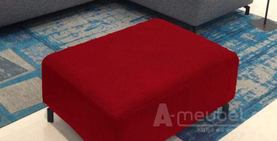 Ter Aar Hocker Rood – A-meubel
