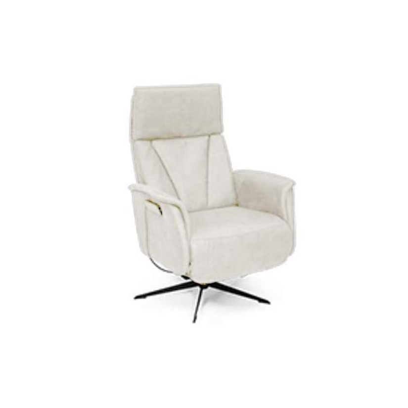 Relaxfauteuil Elst – zwart relaxfauteuil – A-meubel