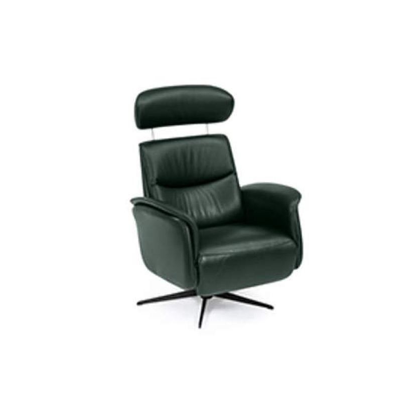 Relaxfauteuil Ijmuiden – zwart relaxfauteuil – A-meubel