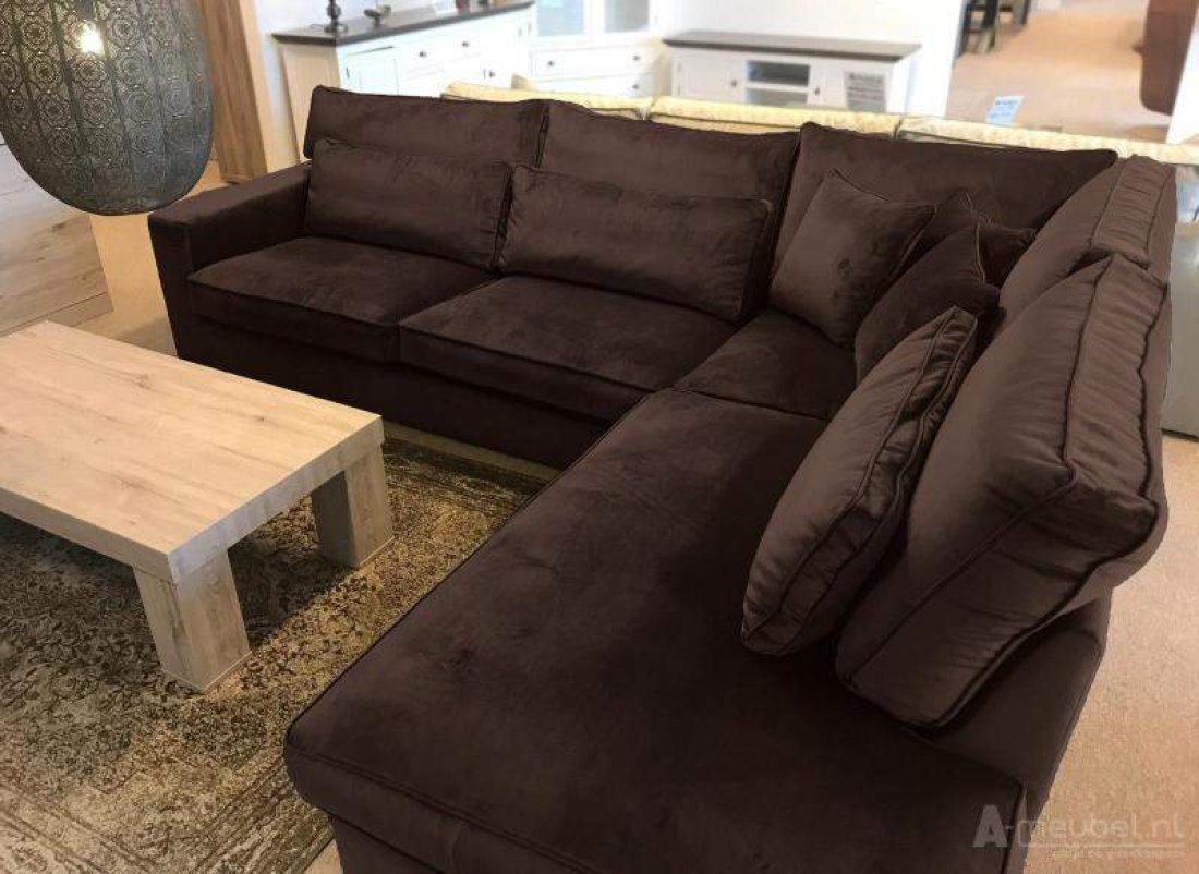 Oudenbosch Loungebank Bruin – A-meubel