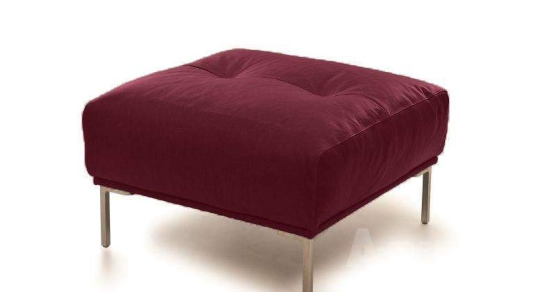 Bern Hocker 70x70cm Rood – A-meubel