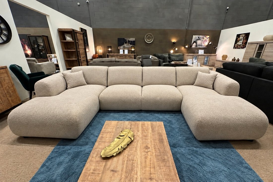 U-bank Rotterdam Longchair + 2 Zits + Longchair – A-meubel