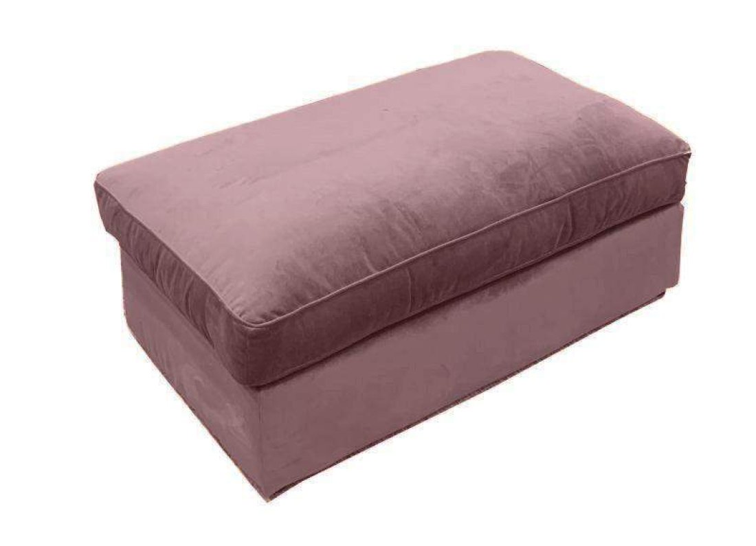 Oudenbosch Hocker B96 x D96 x H42cm Roze – A-meubel