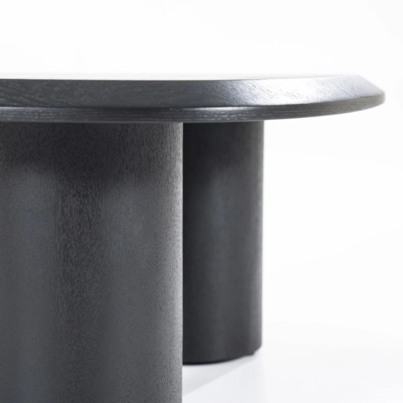 Salontafels Walter - 96x78x32cm - Zwart - 95978 – foto 9 – A-meubel