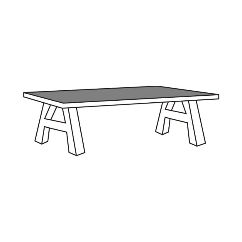 Lageland Salontafel T13-K 135cm – foto 2 – A-meubel