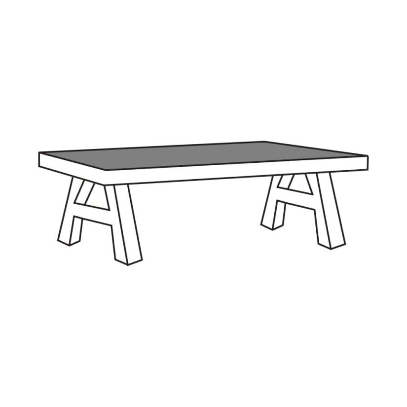 Lageland Salontafel T13-K 135cm – A-meubel