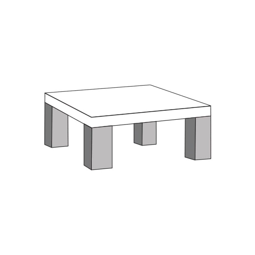 Emmen Salontafel T14-L 138cm – A-meubel