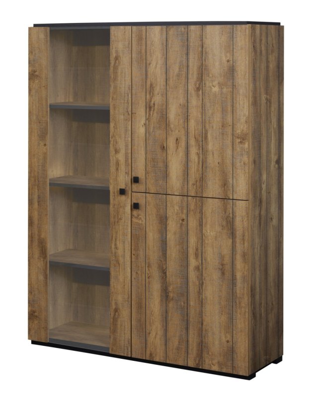 Vitrinekast Schoonhoven 124cm – A-meubel