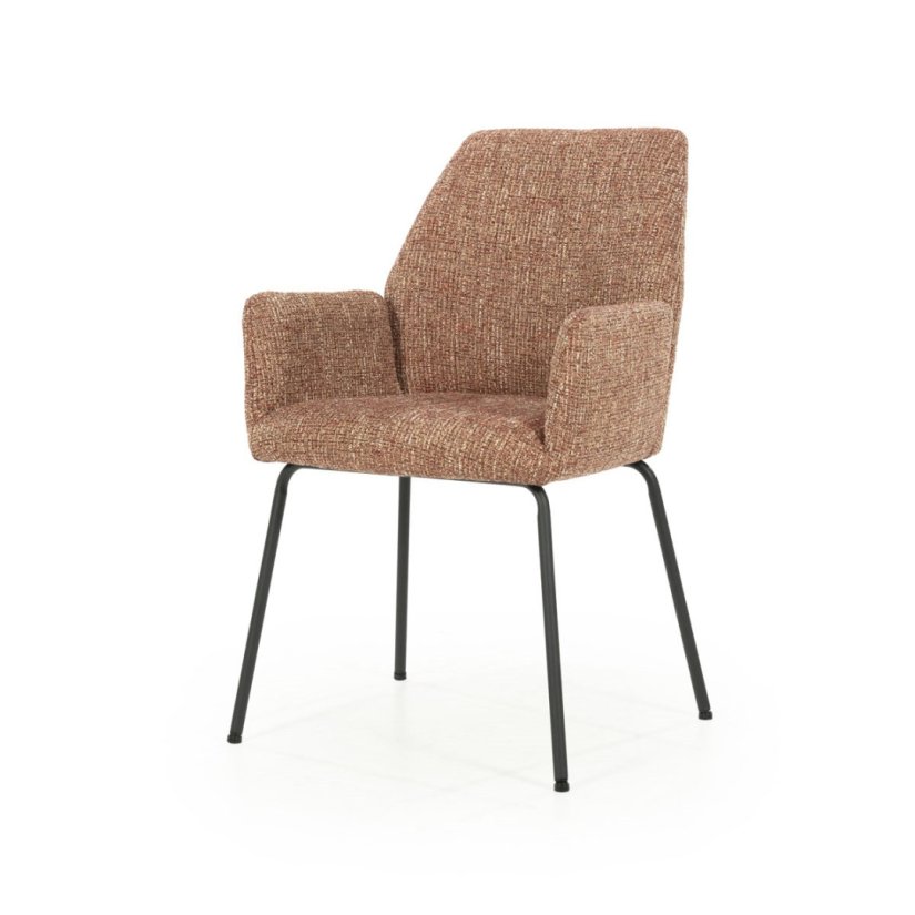 Stoel Indy - Rood Donna - 96339 – rood eetkamerstoel – A-meubel