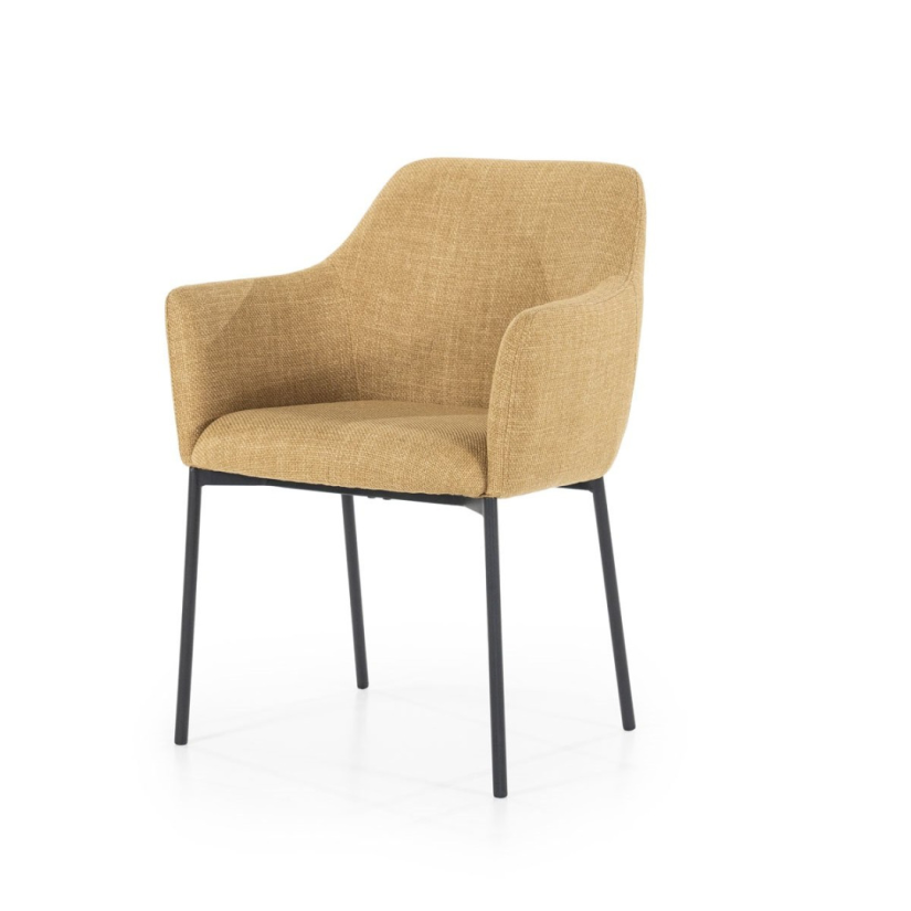 Stoel Paul - Mosterd Linea - 95888 58cm – foto 3 – A-meubel