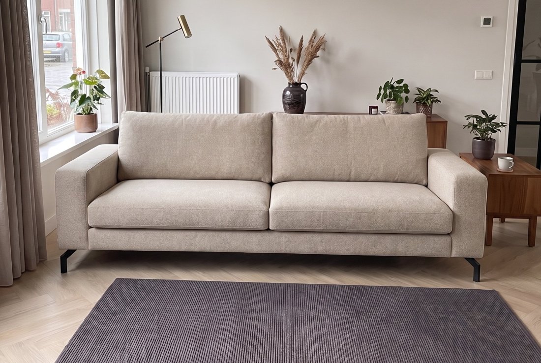 2-5 zits bank Stroe 2.5 Zits in beige – A-meubel