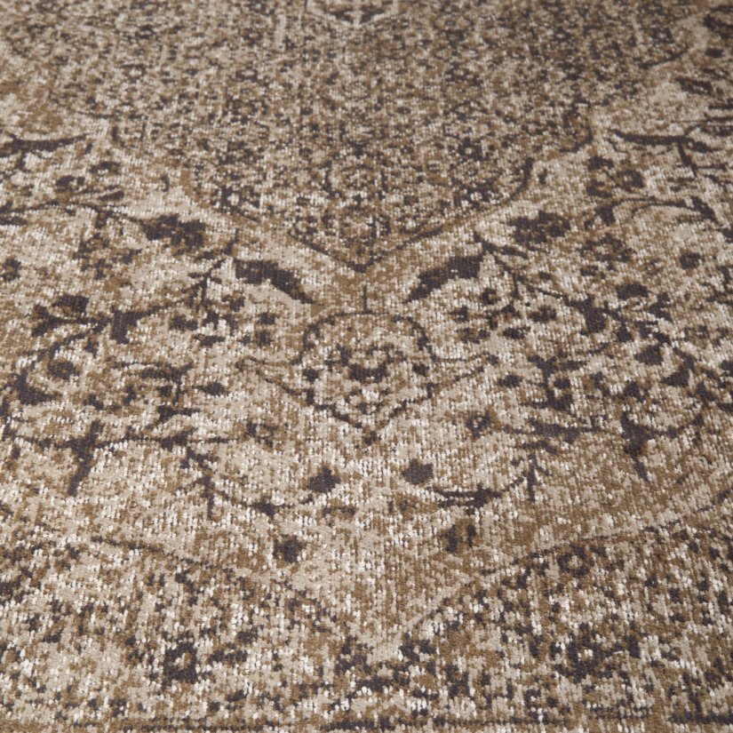 Vloerkleed Tabriz Bruin 240cm – foto 2 – A-meubel