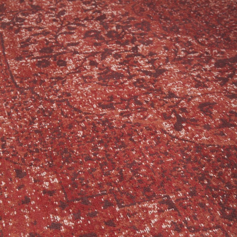 Vloerkleed Tabriz Rood 70cm – A-meubel