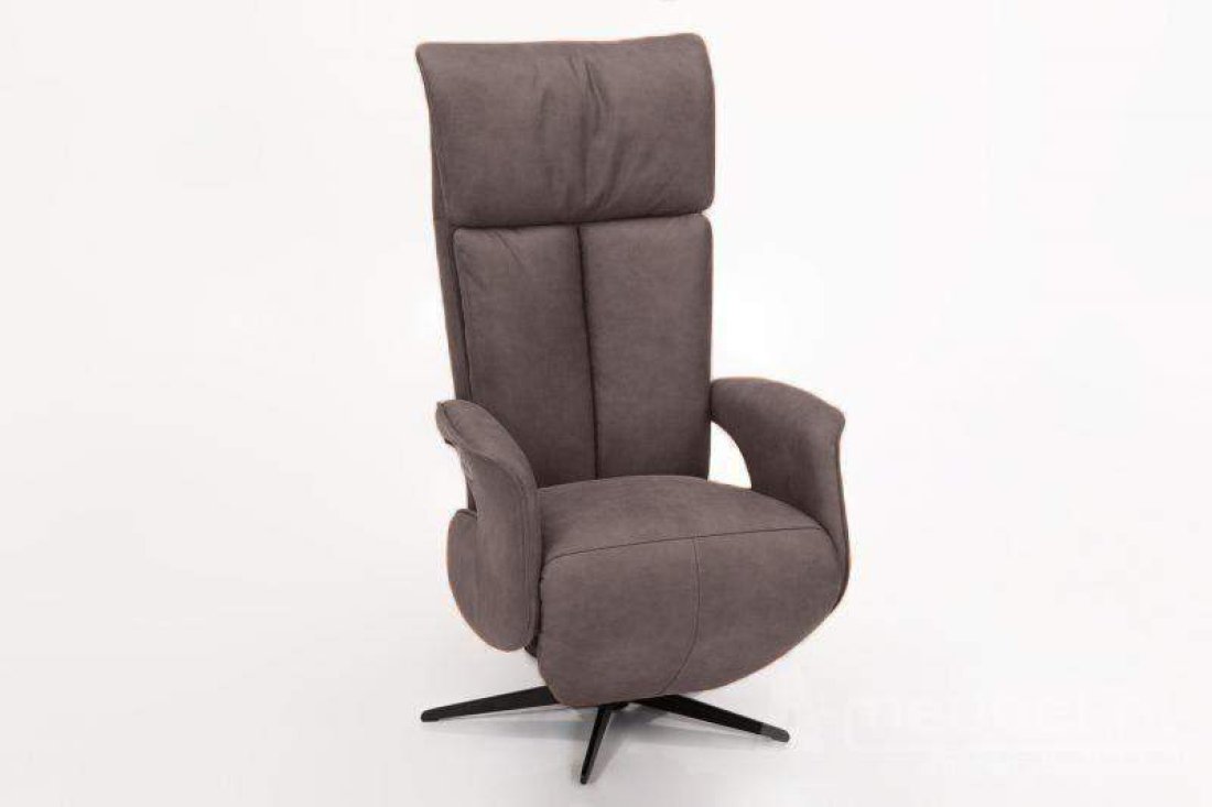Relaxfauteuil Uitgeest – zwart relaxfauteuil – A-meubel