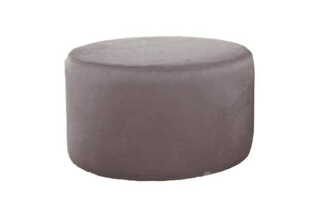 Poef Lexmond 50x50cm Taupe – A-meubel