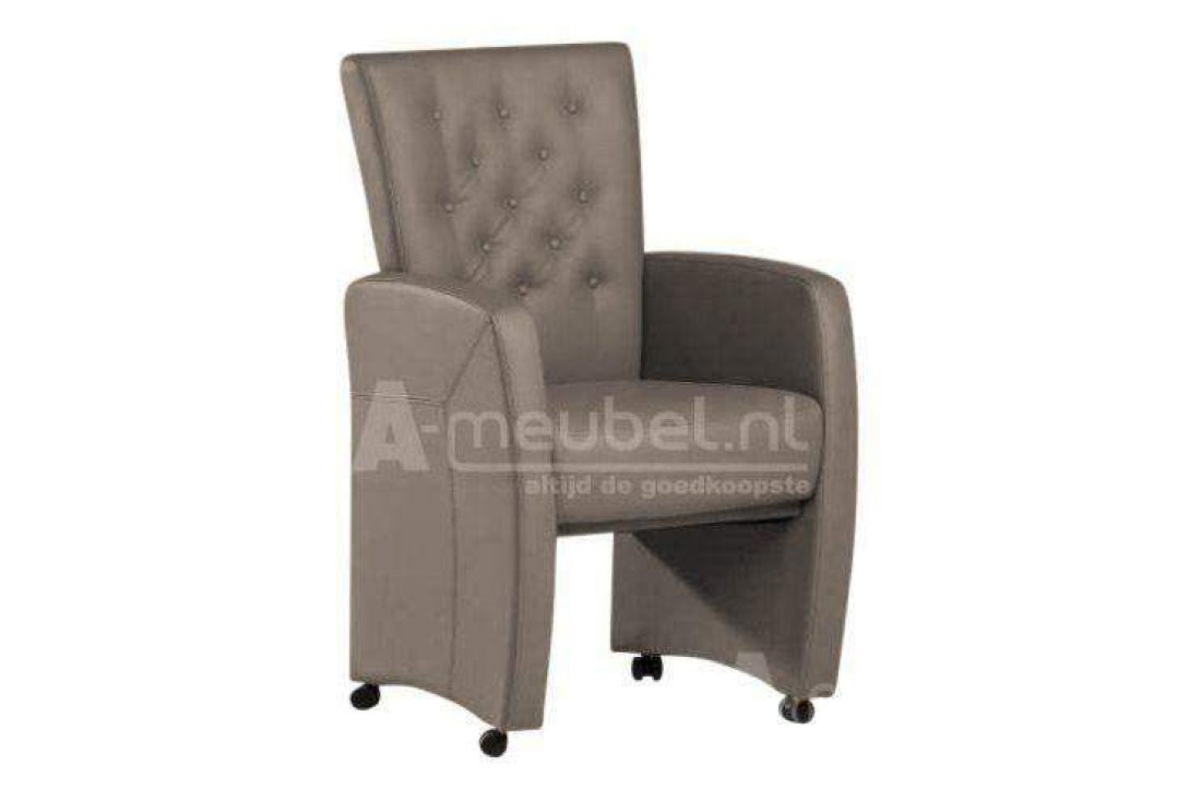 Stoel Carina – wit eetkamerstoel – A-meubel