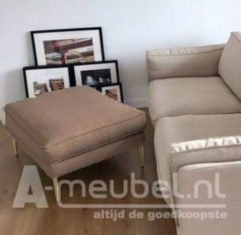 Alverna Hocker Taupe – A-meubel