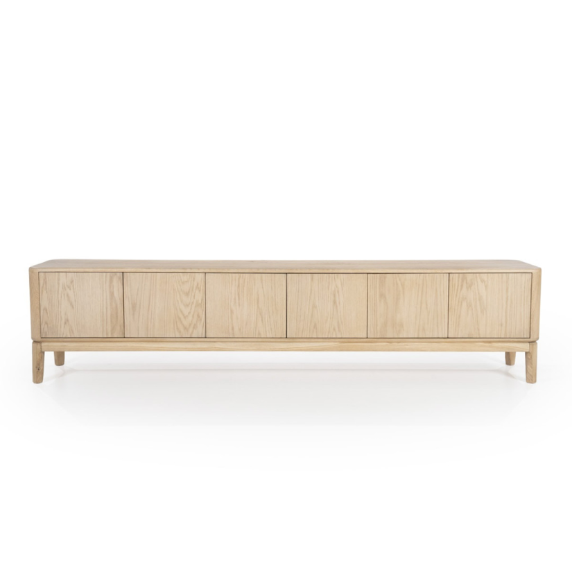 TV-Meubel Harvey 6-deurs - Naturel - 96127 220cm – A-meubel
