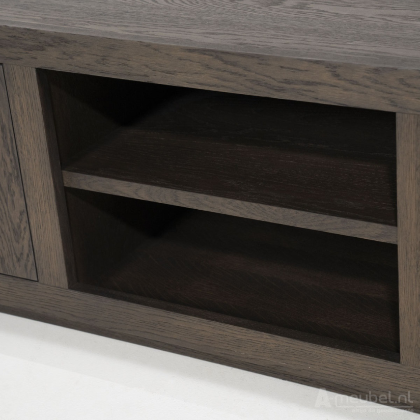 TV-Meubel Helsinki - 160cm - Bruin - 96262 – foto 5 – A-meubel