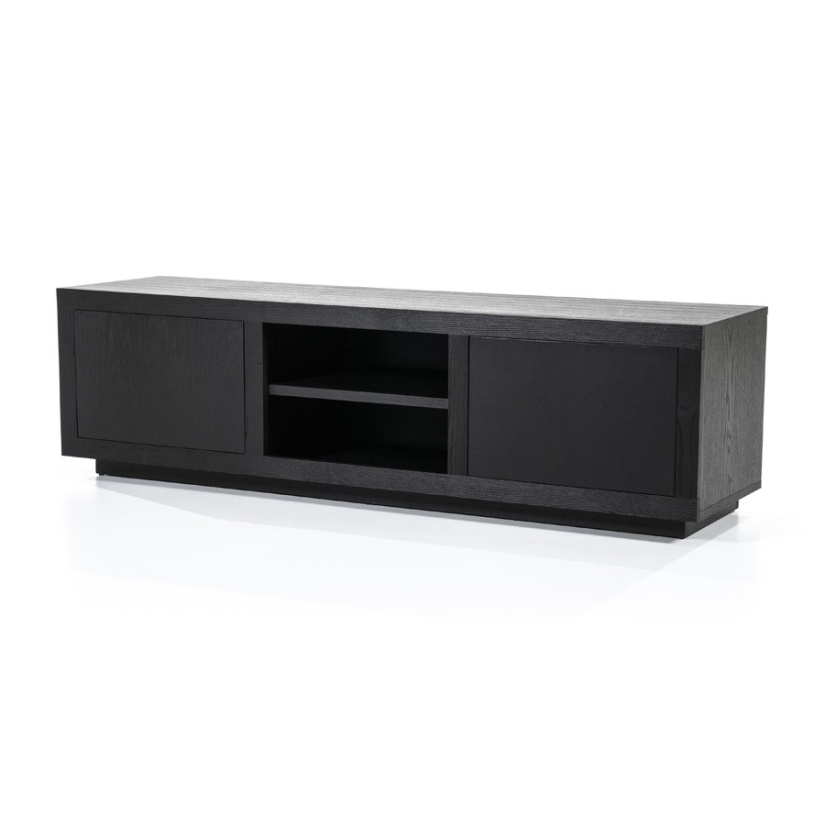 TV-Meubel Helsinki - 160cm - Zwart - 95720 – foto 2 – A-meubel