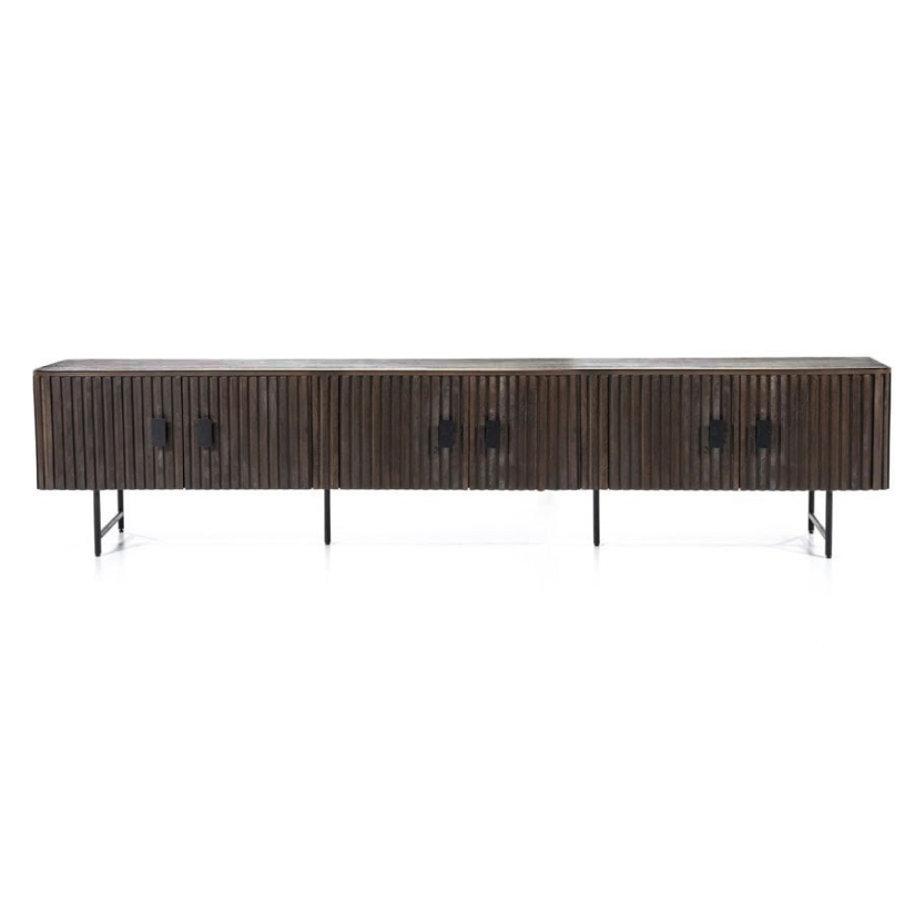 TV Meubel Remi 6-deurs- Bruin - 95730 250cm – A-meubel