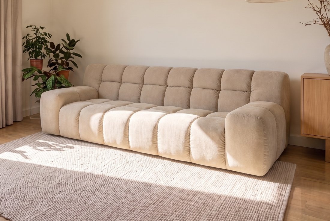 Rechte bank Tynaarlo 3 Zits Bank in beige – foto 2 – A-meubel